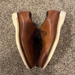 Cole Haan Brown Leather Oxfords with Modern Comfort